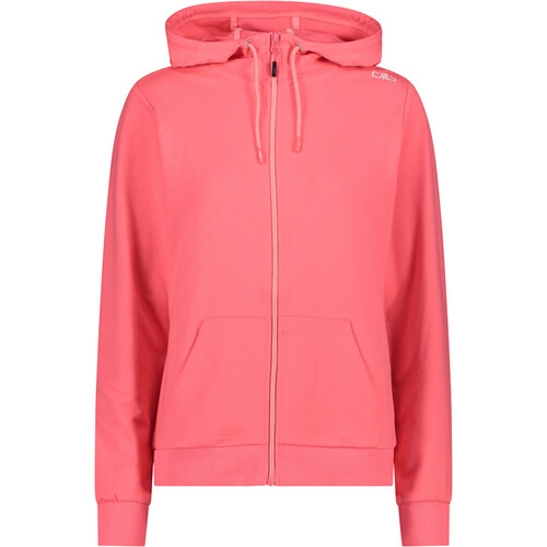 CMP WOMAN JACKET FIX HOOD naranja