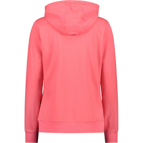 CMP WOMAN JACKET FIX HOOD naranja