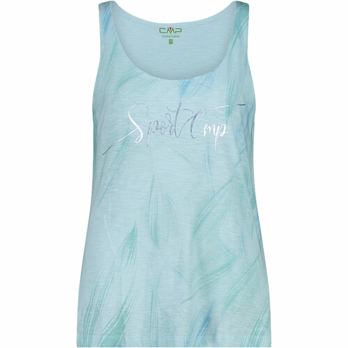CMP WOMAN T-SHIRT SLEEVELESS gris
