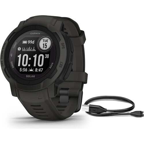 GARMIN INSTINCT 2 SOLAR - NEGRO