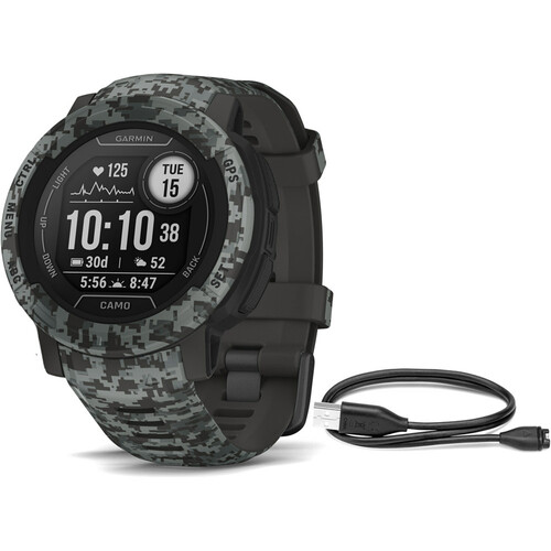 GARMIN INSTINCT 2 - CAMO NEGRO