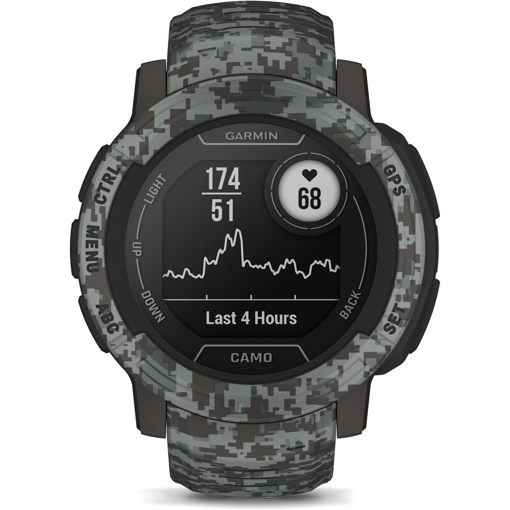 Garmin pulsómetros con gps Garmin Instinct 2 - Camo Negro 02 Garmin pulsómetros con gps Garmin Instinct 2 - Camo Negro 02