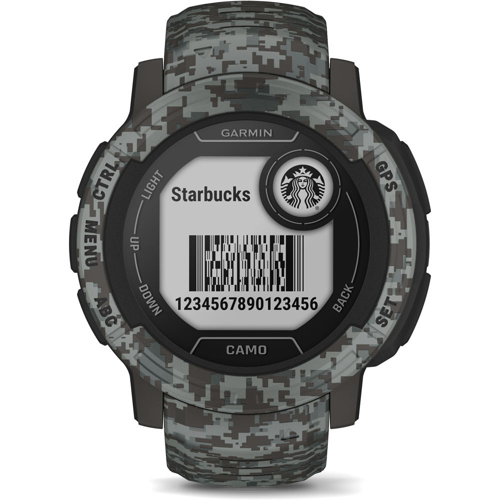 Garmin pulsómetros con gps Garmin Instinct 2 - Camo Negro 06 Garmin pulsómetros con gps Garmin Instinct 2 - Camo Negro 06