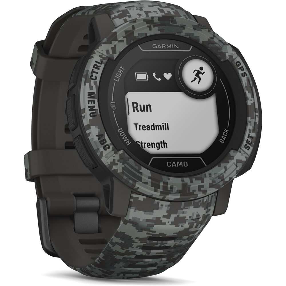 Garmin pulsómetros con gps Garmin Instinct 2 - Camo Negro 07 Garmin pulsómetros con gps Garmin Instinct 2 - Camo Negro 07