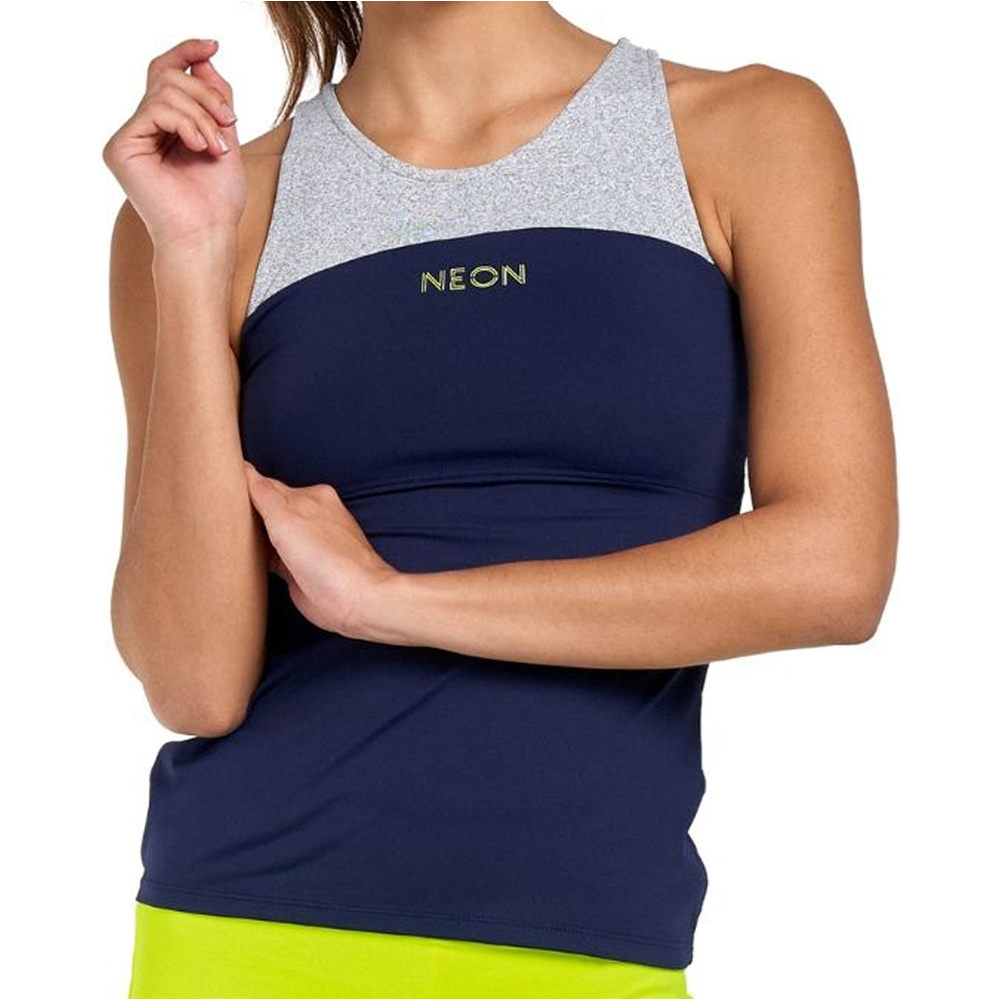 Neon camiseta tirantes mujer NATALIA vista detalle Neon camiseta tirantes mujer NATALIA vista detalle