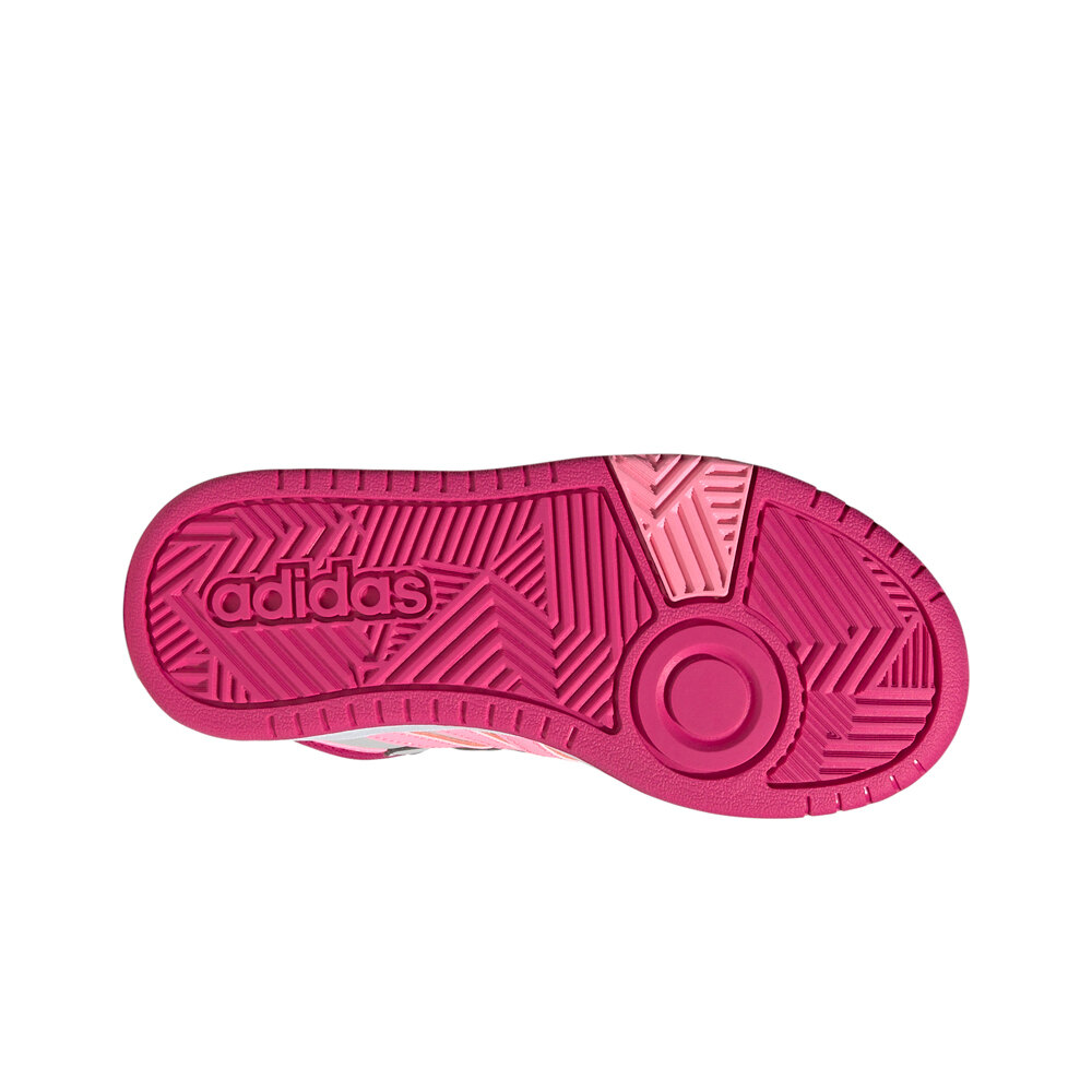 adidas zapatilla moda niño Adidas HOOPS MID 3.0 K vista superior adidas zapatilla moda niño Adidas HOOPS MID 3.0 K vista superior