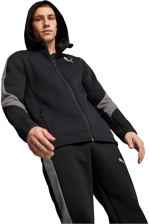 PUMA EVOSTRIPE FULL-ZIP H negro
