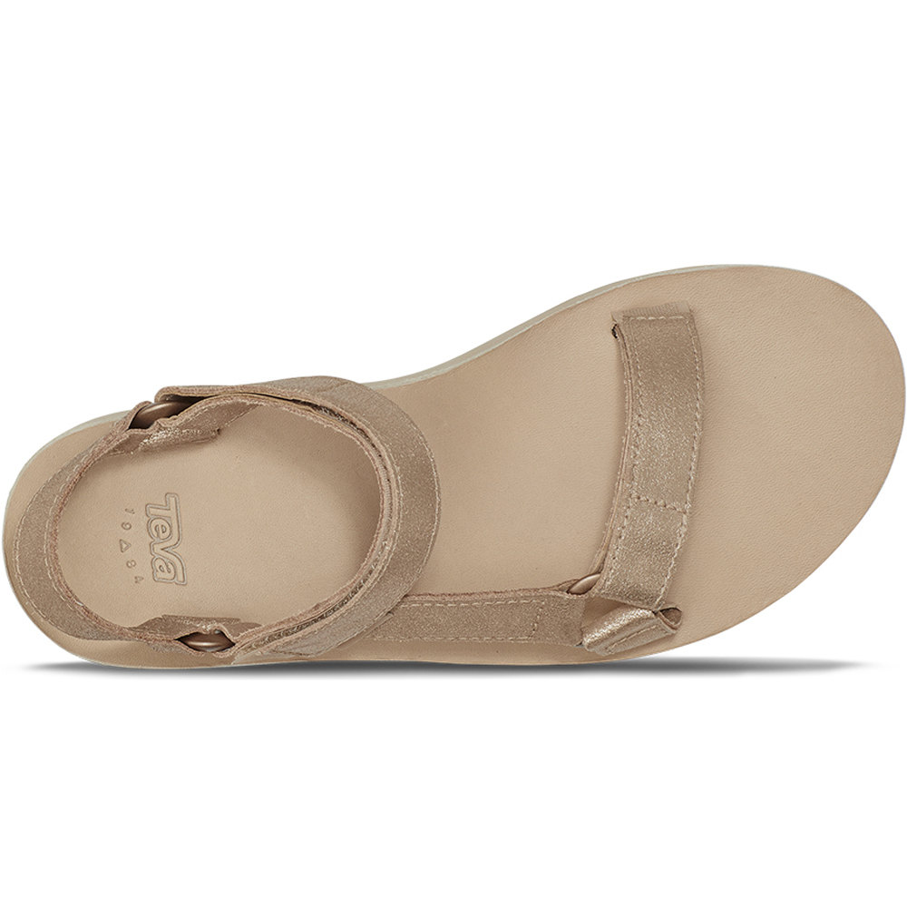 Teva zueco mujer Teva SANDALIA W FLATFORM UNIVERSAL LEATHER vista superior Teva zueco mujer Teva SANDALIA W FLATFORM UNIVERSAL LEATHER vista superior