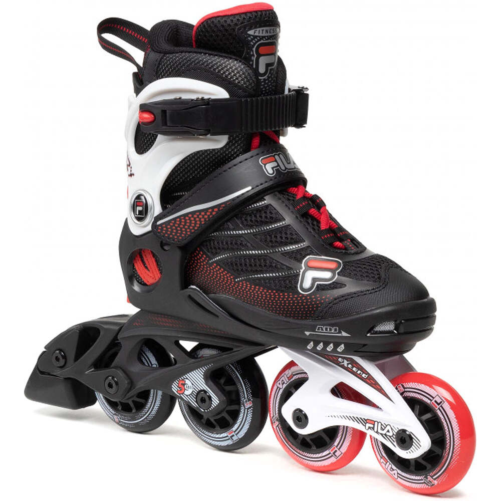 Fila patines infantiles Fila WIZY BLACK/WHITE/RED 01 Fila patines infantiles Fila WIZY BLACK/WHITE/RED 01