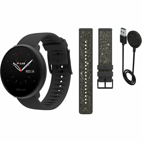 POLAR IGNITE 2 BLK/PRL W/CRYSTAL