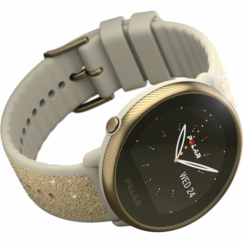 POLAR IGNITE 2 CHAMP/GLD W/CRYSTAL
