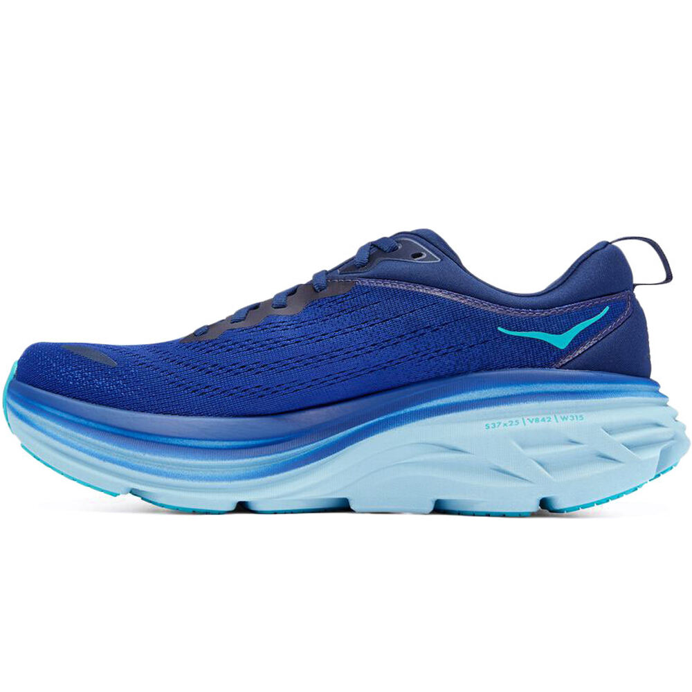 Hoka zapatilla running hombre Hoka One One BONDI 8 lateral interior Hoka zapatilla running hombre Hoka One One BONDI 8 lateral interior