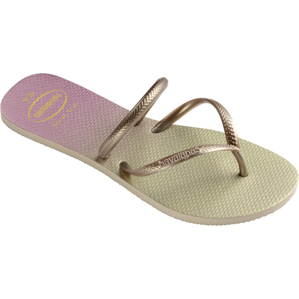 Havaianas chanclas mujer HAV. FLAT DUO IRIDESCENT lateral interior Havaianas chanclas mujer HAV. FLAT DUO IRIDESCENT lateral interior