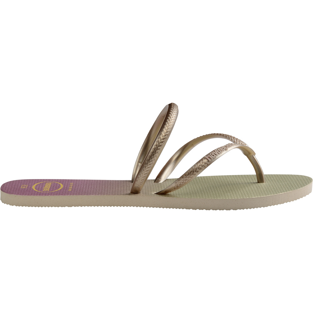 Havaianas chanclas mujer HAV. FLAT DUO IRIDESCENT vista trasera Havaianas chanclas mujer HAV. FLAT DUO IRIDESCENT vista trasera