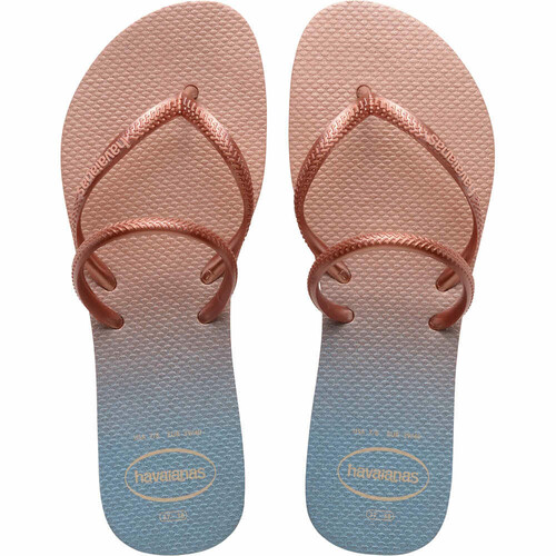 HAVAIANAS HAV. FLAT DUO IRIDESCENT rosa