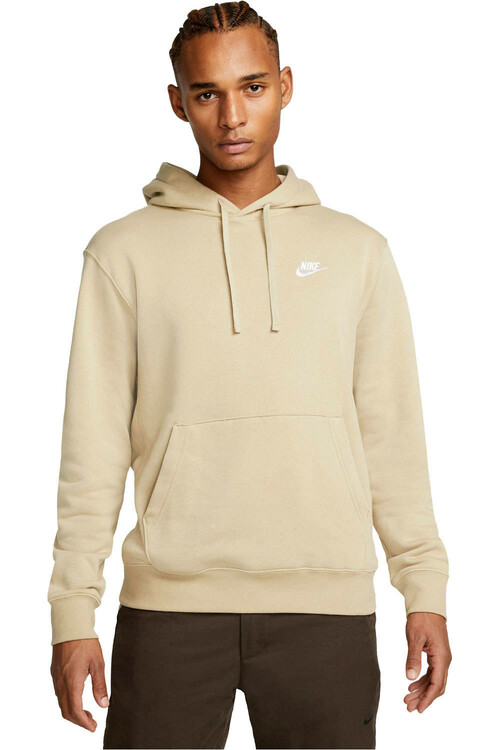 NIKE M NSW CLUB HOODIE PO BB marron