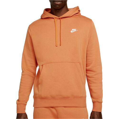 NIKE M NSW CLUB HOODIE PO BB naranja