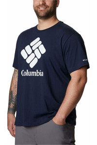Columbia camiseta manga corta hombre Columbia CSC Basic Logo Short Sleeve vista detalle Columbia camiseta manga corta hombre Columbia CSC Basic Logo Short Sleeve vista detalle
