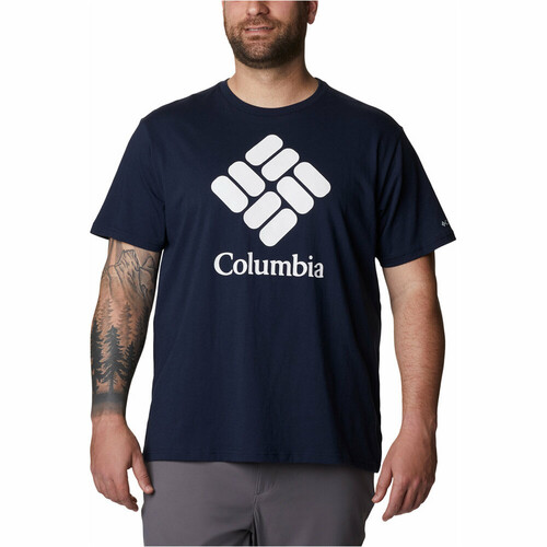 COLUMBIA CSC BASIC LOGO SHORT SLEEVE azul