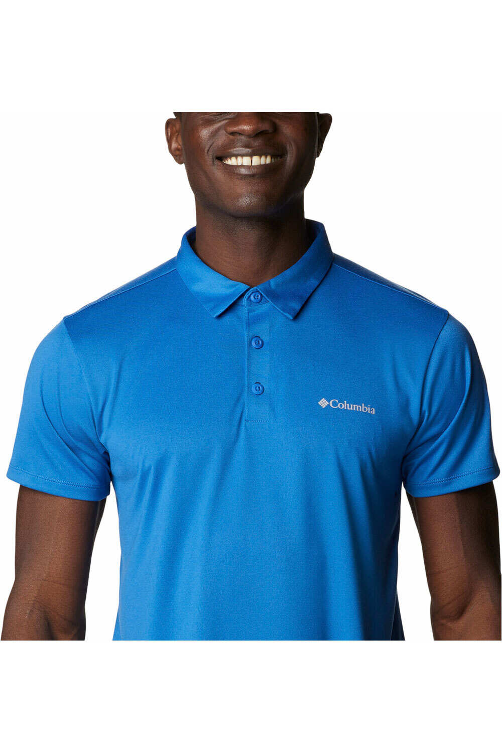 Columbia polo manga corta hombre Columbia Triple Canyon Tech Polo vista trasera Columbia polo manga corta hombre Columbia Triple Canyon Tech Polo vista trasera