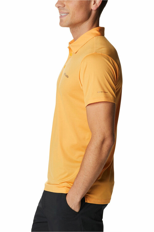 COLUMBIA TRIPLE CANYON TECH POLO naranja