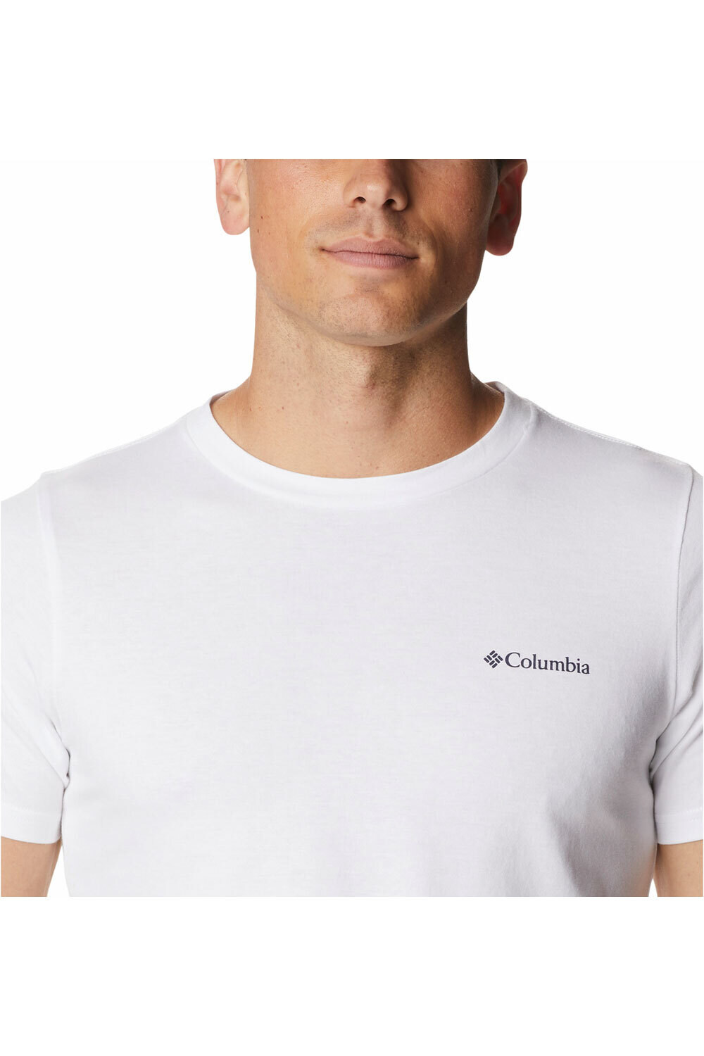Columbia camiseta manga corta hombre Columbia Rapid Ridge Back Graphic Tee II vista trasera Columbia camiseta manga corta hombre Columbia Rapid Ridge Back Graphic Tee II vista trasera