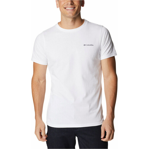 COLUMBIA RAPID RIDGE BACK GRAPHIC TEE II blanco