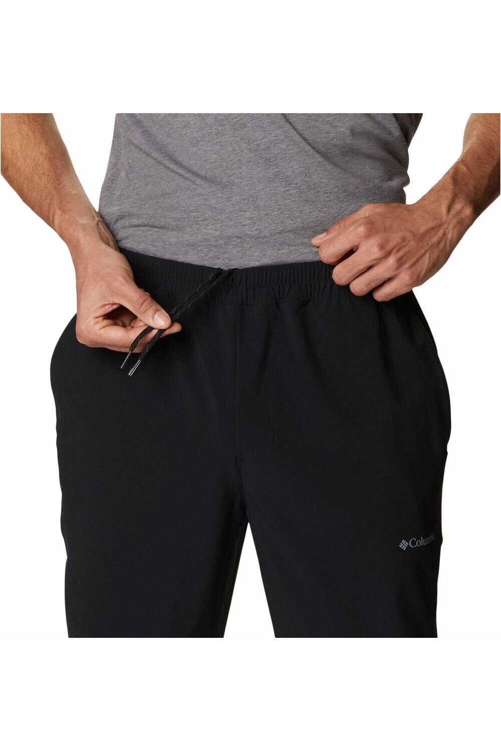 Columbia pantalón hombre Columbia Columbia Hike Jogger vista trasera Columbia pantalón hombre Columbia Columbia Hike Jogger vista trasera