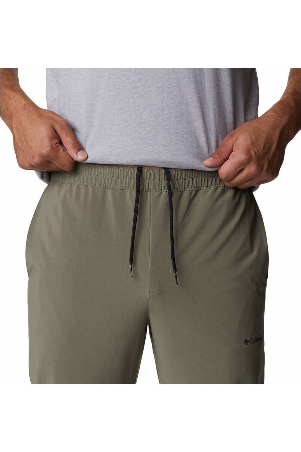 Columbia pantalón hombre Columbia Columbia Hike Jogger vista trasera Columbia pantalón hombre Columbia Columbia Hike Jogger vista trasera