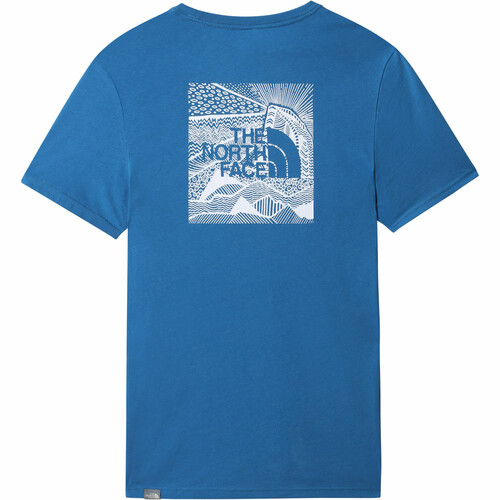 THE NORTH FACE M SS REDBOX CEL TEE azul