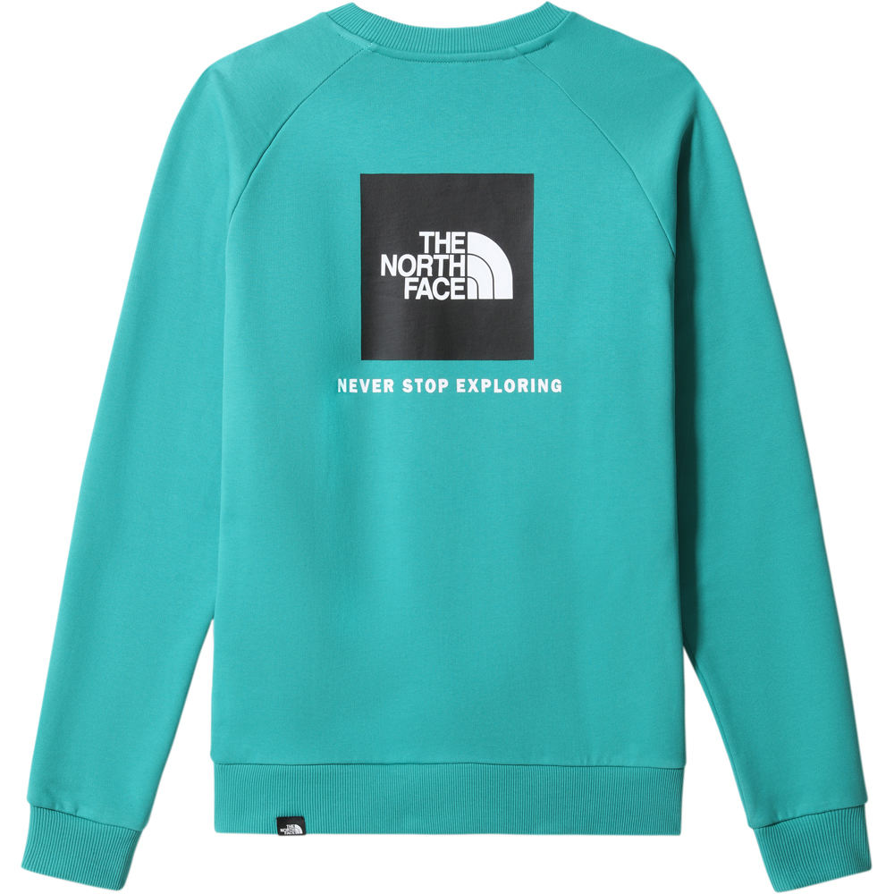 The North Face sudadera hombre The North Face M RAG REDBX CREW NEW vista trasera The North Face sudadera hombre The North Face M RAG REDBX CREW NEW vista trasera