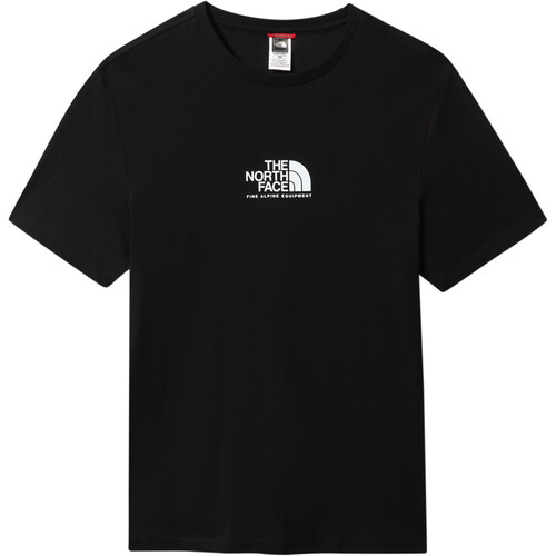 THE NORTH FACE M SS FINE ALP TEE 3 negro