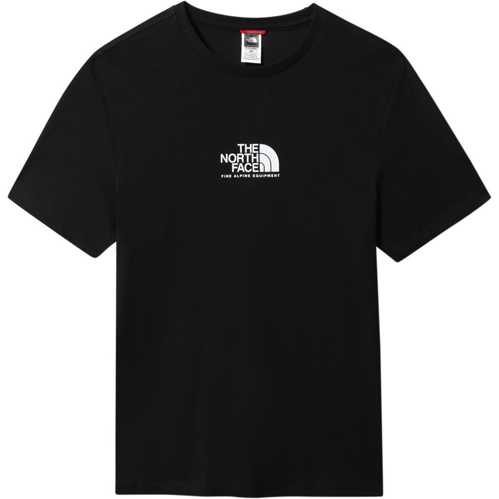 The North Face camiseta manga corta hombre The North Face M SS FINE ALP TEE 3 vista frontal The North Face camiseta manga corta hombre The North Face M SS FINE ALP TEE 3 vista frontal