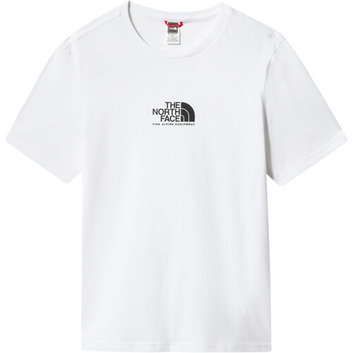 THE NORTH FACE M SS FINE ALP TEE 3 blanco
