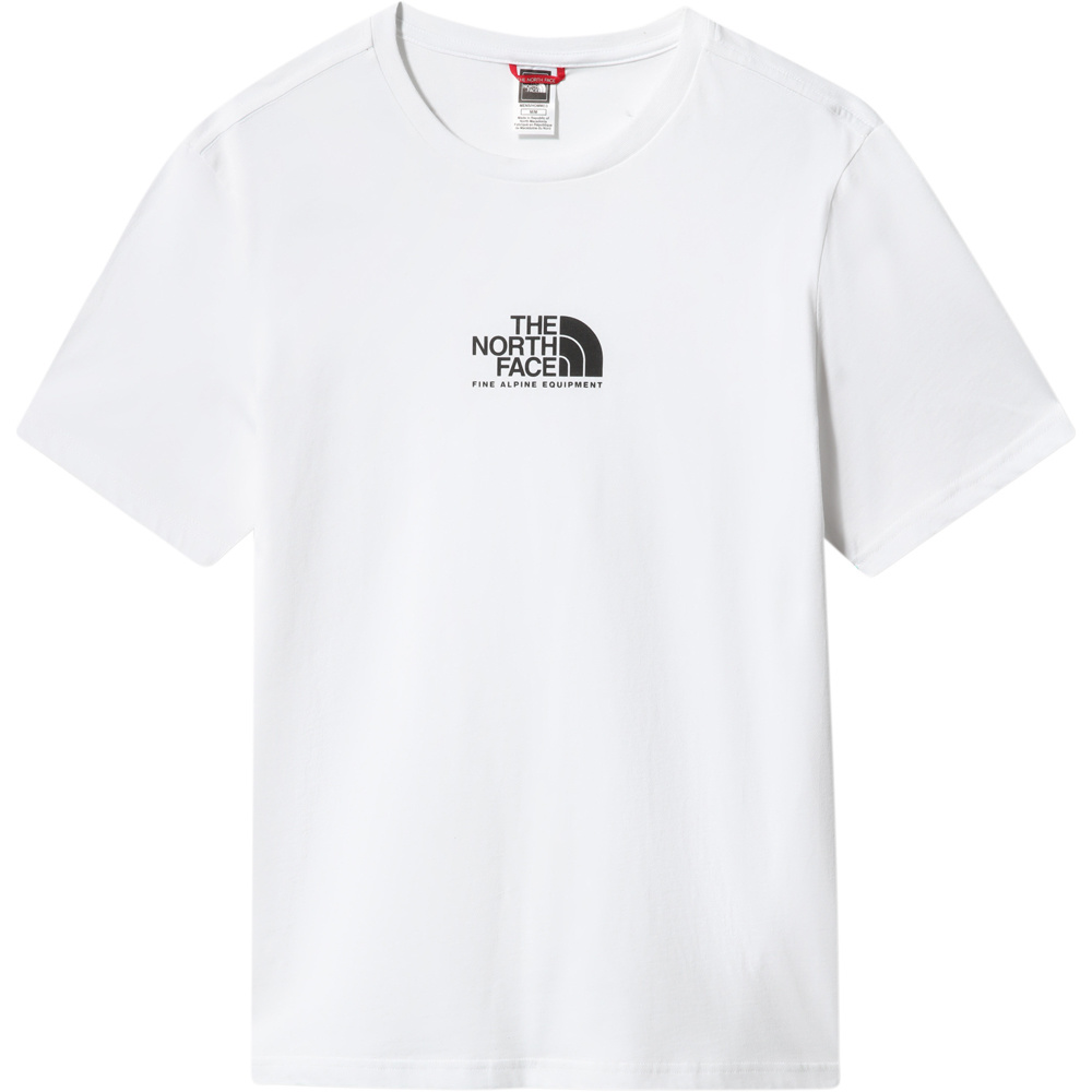 The North Face camiseta manga corta hombre The North Face M SS FINE ALP TEE 3 vista frontal The North Face camiseta manga corta hombre The North Face M SS FINE ALP TEE 3 vista frontal