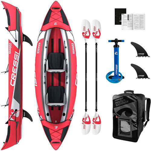 CRESSI SUB KAYAK NAMAKA 10'7 ROJO (DOBLE)