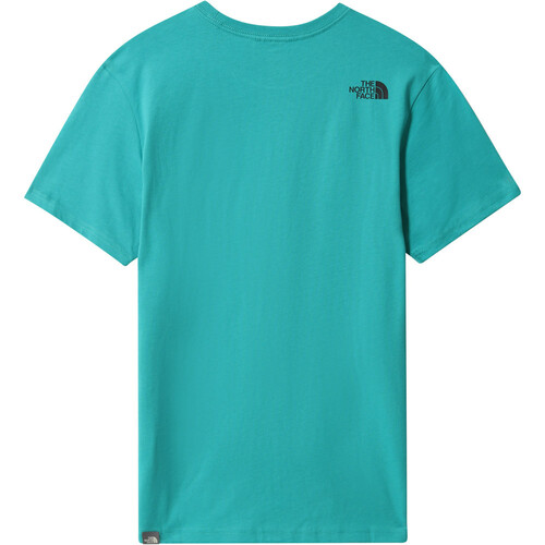 THE NORTH FACE M S/S WOOD DOME TEE verde