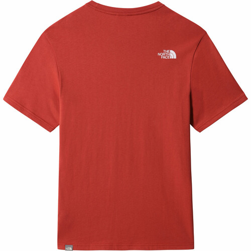 THE NORTH FACE M S/S MOUNT LINE TEE rojo