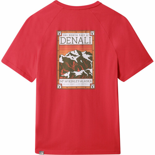THE NORTH FACE M S/S NORTH FACE TEE rojo