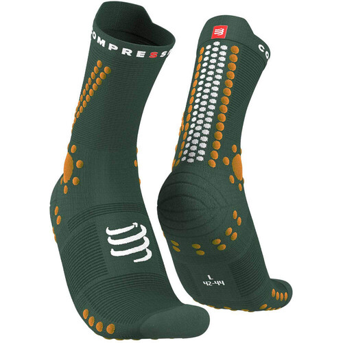 COMPRESSPORT PRO RACING SOCKS V4.0 TRAIL verde