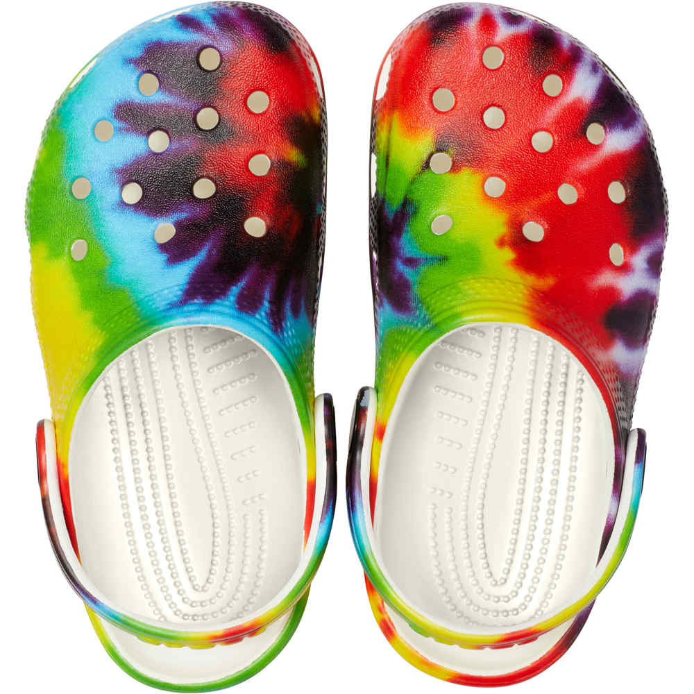 Crocs zueco niño Crocs Classic TieDye Graphic Clog K puntera Crocs zueco niño Crocs Classic TieDye Graphic Clog K puntera
