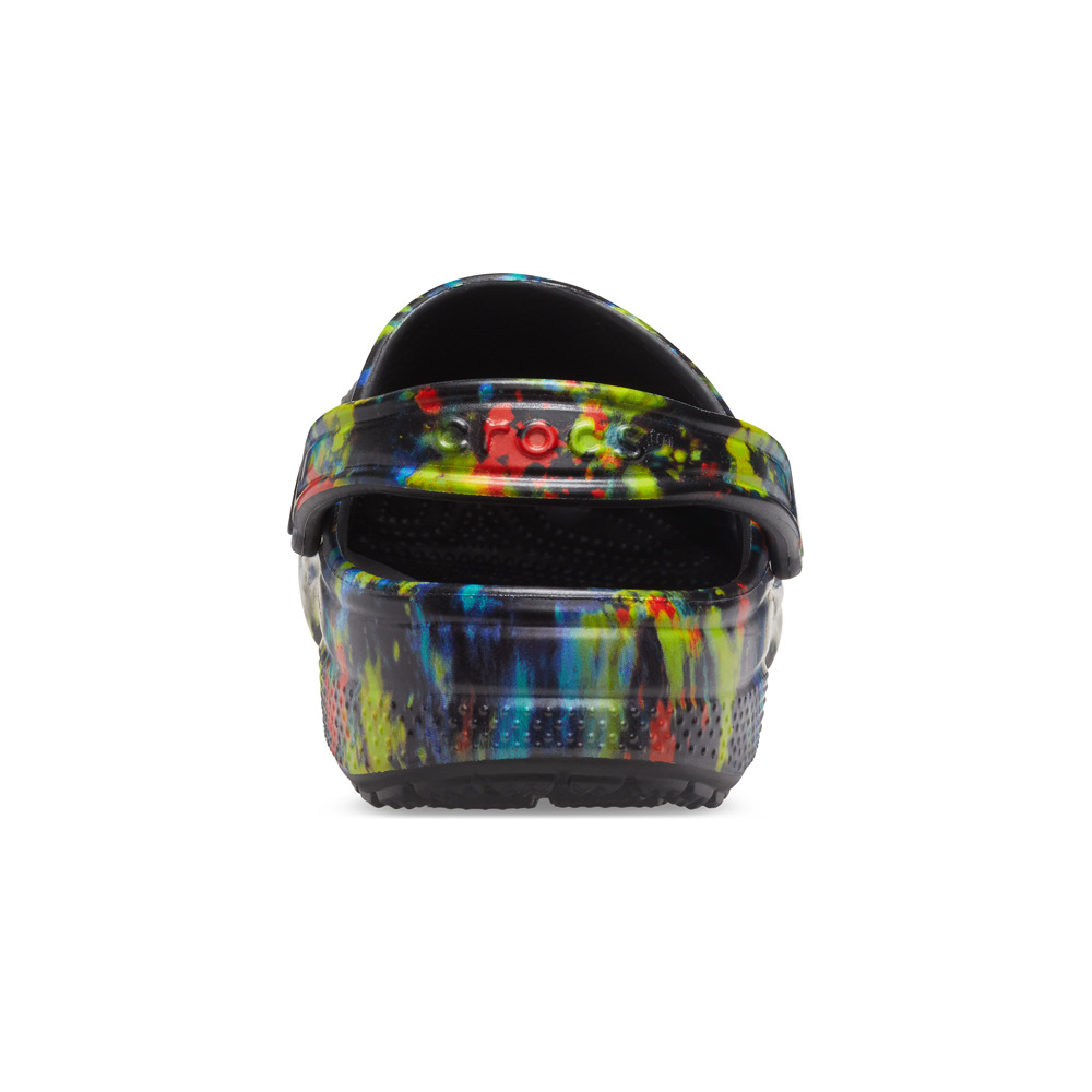 Crocs zueco hombre Crocs Classic Tie Dye Graphic Clog U vista trasera Crocs zueco hombre Crocs Classic Tie Dye Graphic Clog U vista trasera