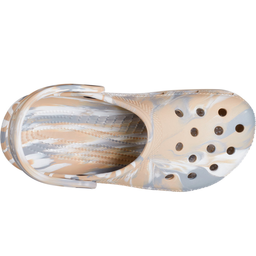 Crocs zueco hombre Crocs Classic Marbled Clog U vista trasera Crocs zueco hombre Crocs Classic Marbled Clog U vista trasera
