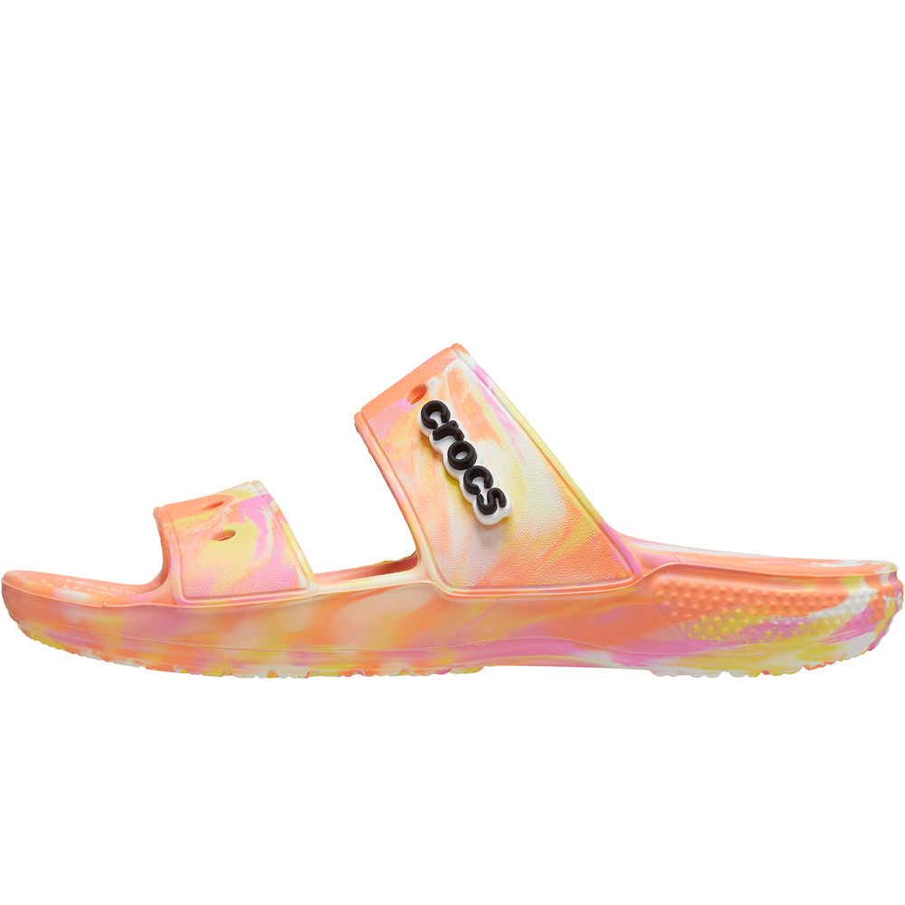 Crocs chanclas hombre Crocs Classic Crocs Marbled Sandal lateral interior Crocs chanclas hombre Crocs Classic Crocs Marbled Sandal lateral interior