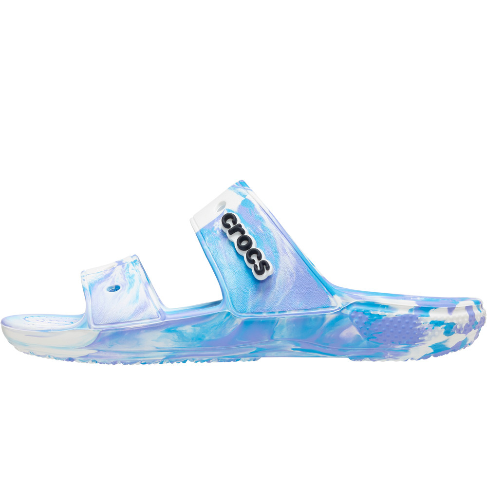 Crocs chanclas hombre Crocs Classic Crocs Marbled Sandal lateral interior Crocs chanclas hombre Crocs Classic Crocs Marbled Sandal lateral interior