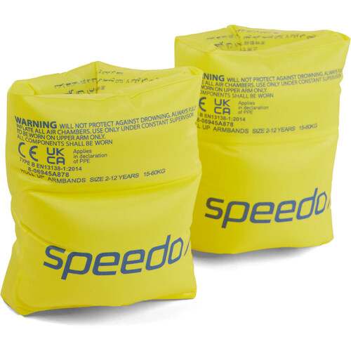 SPEEDO ROLL UP ARMBANDS JUNIOR amarillo