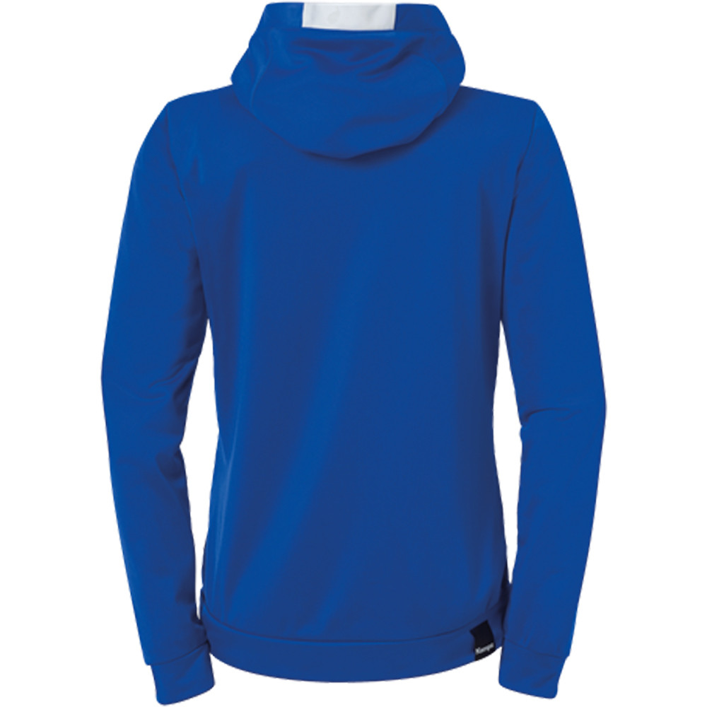 Kempa sudadera entrenamiento fútbol Kempa PLAYER HOOD JACKET WOMEN vista trasera Kempa sudadera entrenamiento fútbol Kempa PLAYER HOOD JACKET WOMEN vista trasera