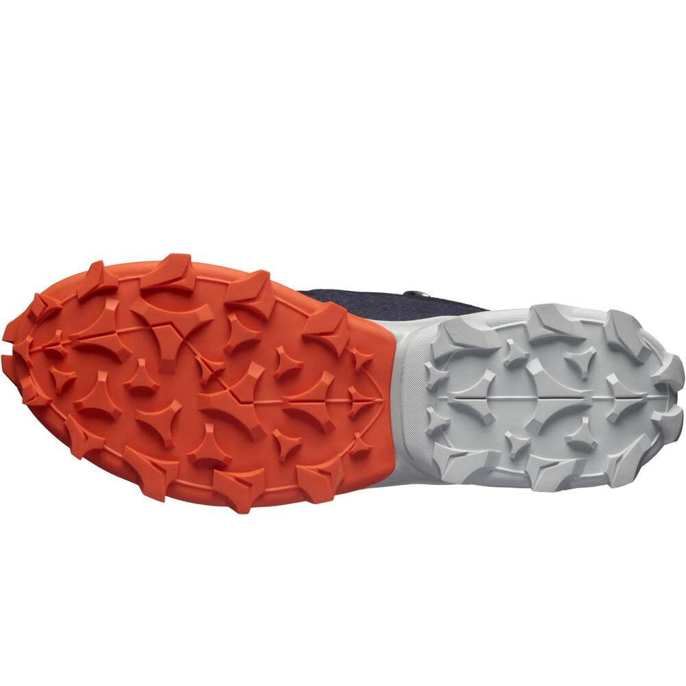 Salomon zapatilla trekking hombre Salomon CROSS OVER vista trasera Salomon zapatilla trekking hombre Salomon CROSS OVER vista trasera