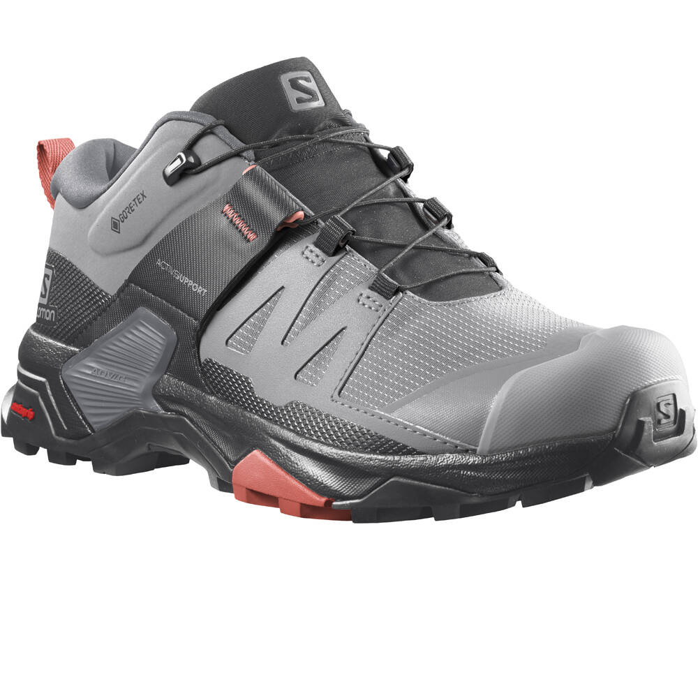 Salomon zapatilla trekking mujer X ULTRA 4 WIDE GORE TEX puntera Salomon zapatilla trekking mujer X ULTRA 4 WIDE GORE TEX puntera