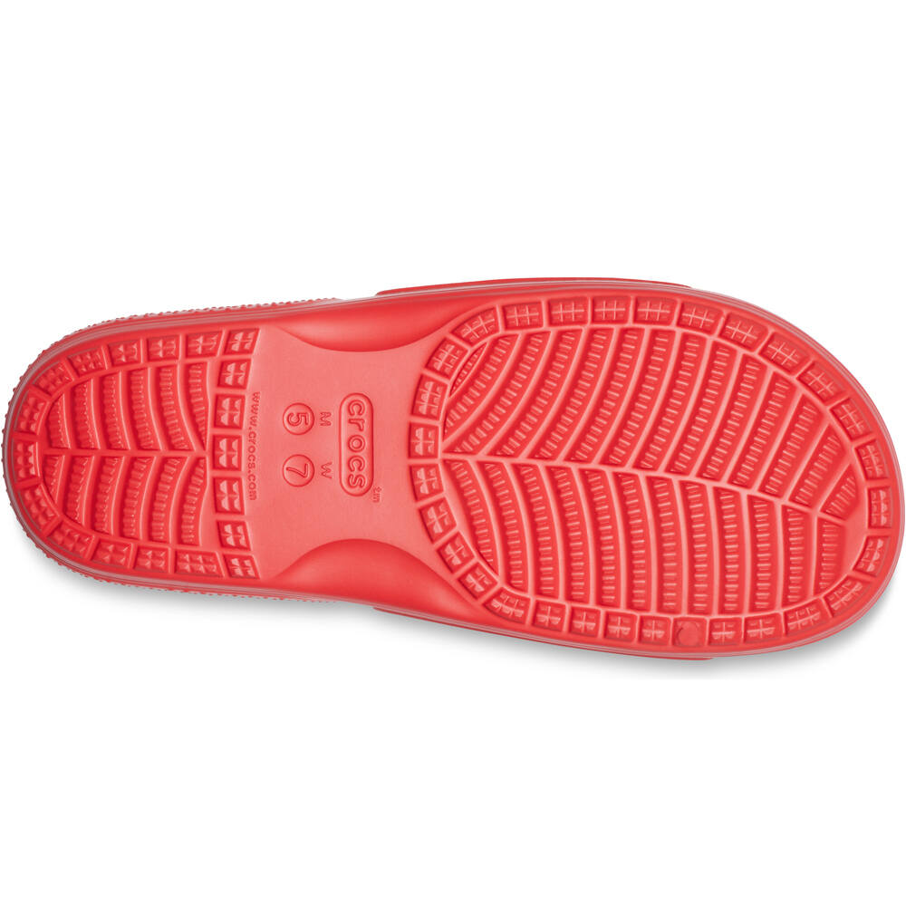 Crocs chanclas mujer Crocs Classic Crocs Slide U vista trasera Crocs chanclas mujer Crocs Classic Crocs Slide U vista trasera
